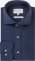 Blauw knitted Michaelis shirt-boordmaat: 40