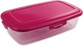 Hega lunchbox Paris 1,8 liter 27,2 x 16,6 x 7,4 cm roze