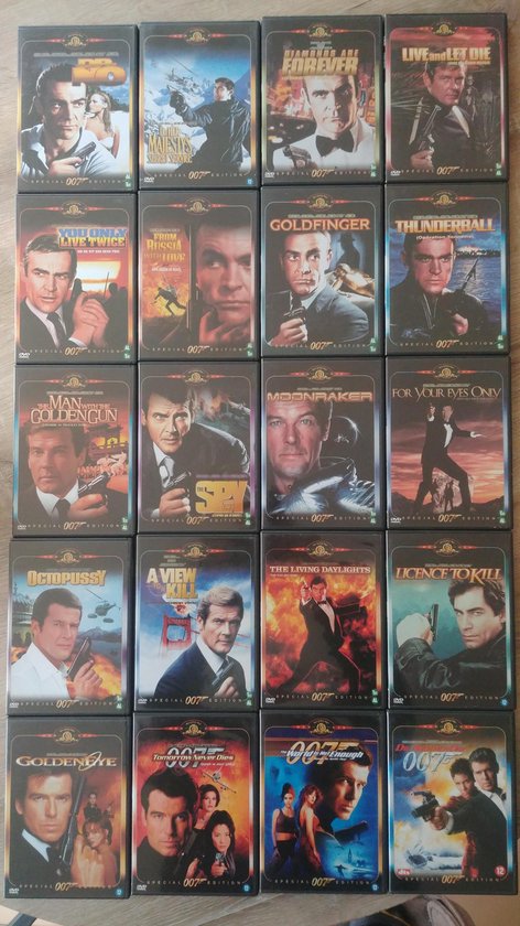 James Bond 007 - DVD box set 1 t/m 20 - Special Edition MGM