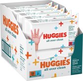 Huggies billendoekjes - All Over Clean - 10 x 56 - 560 billendoekjes - voordeelverpakking
