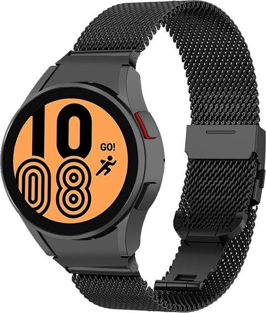 Luxe Milanese Loop Armband Bandje Geschikt Voor Samsung Galaxy Watch4  40mm/44mm Watch | bol.com