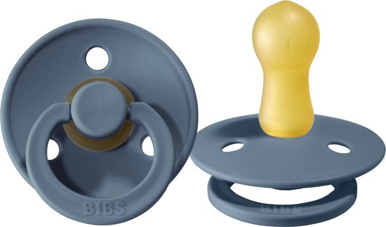 Bibs Speen Set 6 18 Maanden - Fopspeen Set 3 Stuks - Sage, Petrol, Iron van BIBS — afbeelding 2
