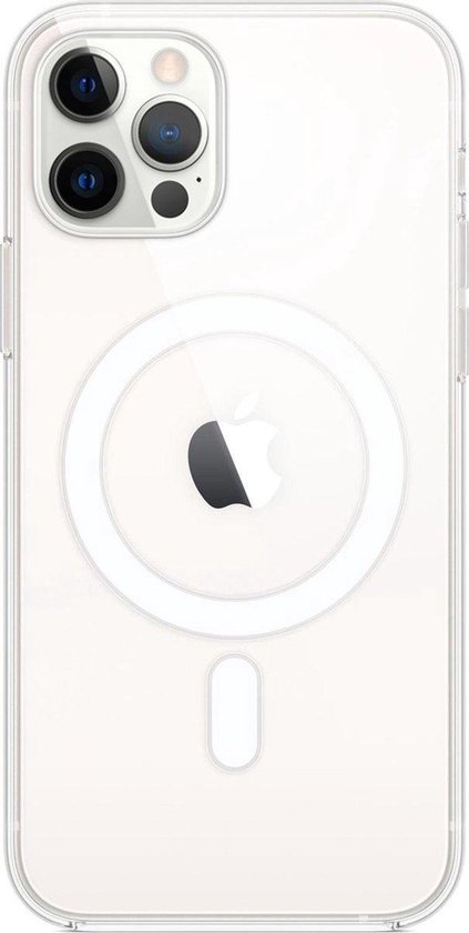 Mobiq Transparant MagSafe Hoesje iPhone 12 / 12 Pro