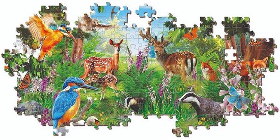 Puzzle 3000 p - Carte de la flore et de la faune, Puzzle adulte, Puzzle, Produits