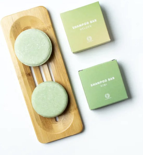 Bamboe Zeepplank | Gemaakt van duurzaam bamboe | 100% biologisch afbreekbare verpakking - Shampoo Bars Nederland
