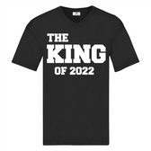 Shirt voor heren the king of 2023-Maat S