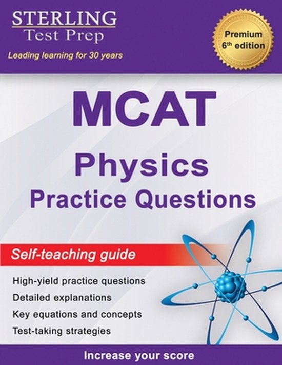 Sterling Test Prep MCAT Physics Practice Questions - cover
