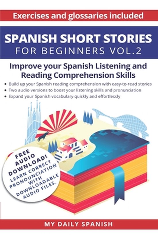 Easy Spanish Beginner Stories- Spanish - cover