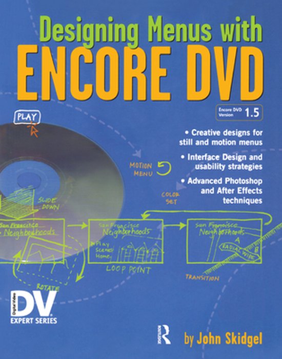 Designing Menus with Encore DVD - cover