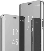 Samsung Galaxy A42  Hoesje - Clear View Case - Zilver