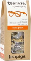 teapigs Sweet Ginger - 15 Tea Bags (6 doosjes - 90 zakjes)