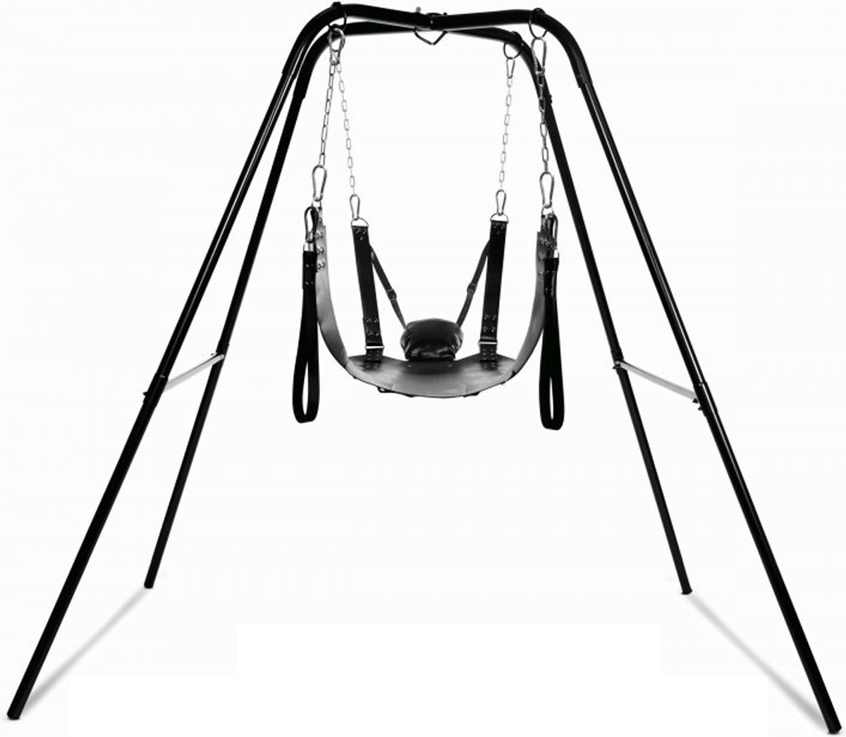 Goedkoopste XR Brands - Strict - Extreme Sling and Stand - Black