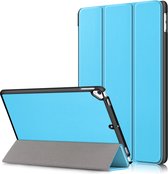 ipad Air Tri-Fold - Air/Air 2 (2014/2013) - Tri-Fold case 2014/2013 - hoes ipad Air/Air 2 - iPad Air (2014/2013) case Tri-Fold - Licht Blauw