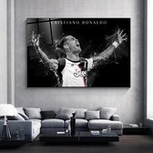 Wallyard - Cristiano Ronaldo - Wall art - 90x60 cm - premium glass - inlc. muur bevestiging