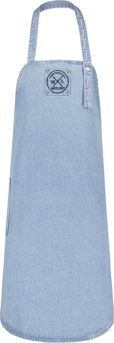 Witloft - Denim Schort Lang - Lichtblauw