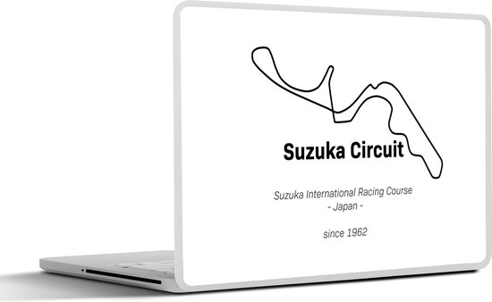 Laptop sticker - 10.1 inch - Formule 1 - Suzuka - Circuit