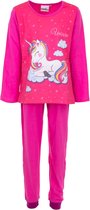 Meisjes Pyjama Unicorn - maat 116 - D roze