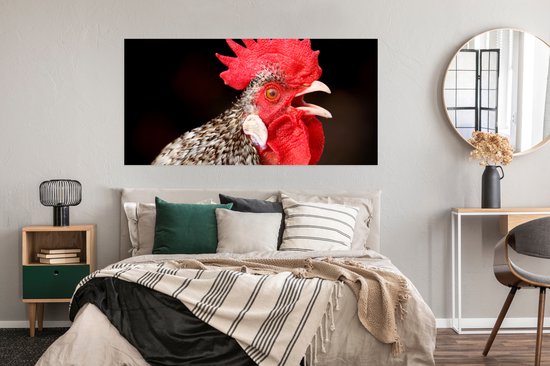 Affiche Coq qui chante - 160x80 cm