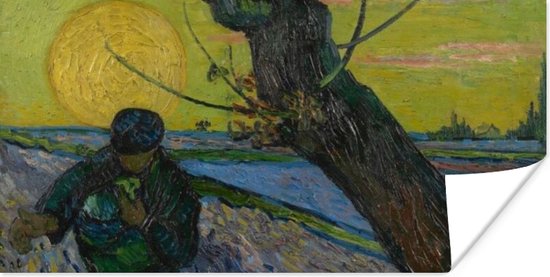 Poster De zaaier - Vincent van Gogh - 40x20 cm