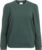 Vila Trui Virustie L/s Sweat Top - Noos 14068885 Darkest Spruce Dames Maat - M