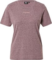 Hummel functioneel shirt zandra Lila Gemêleerd-S