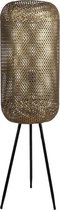 Vloerlamp Ø 27*93 cm E27/max 1*60W Goudkleurig, Zwart Ijzer Staande Lamp Staanlamp