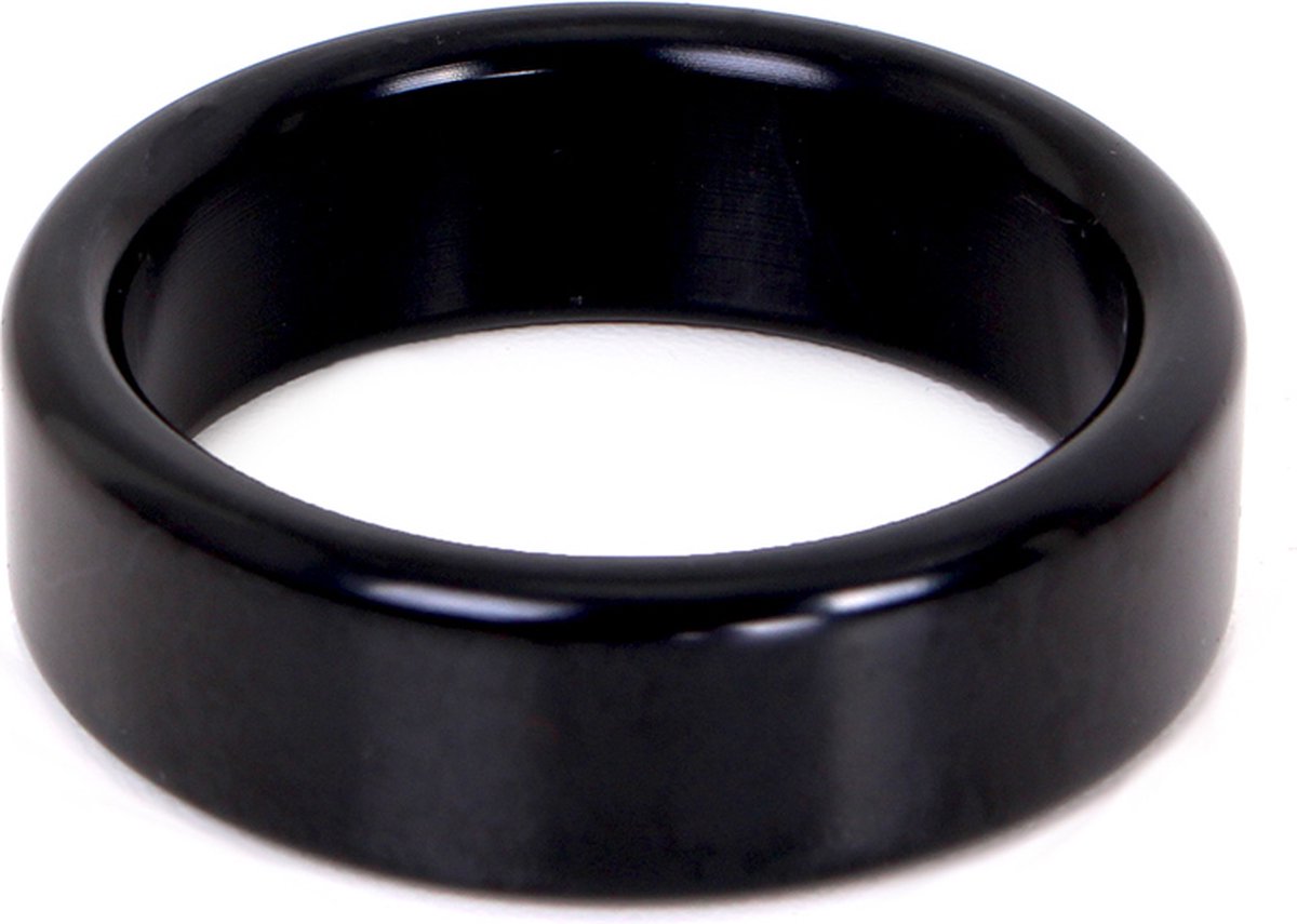 Goedkoopste Cockring Black Aluminium 40 mm | Kiotos Steel