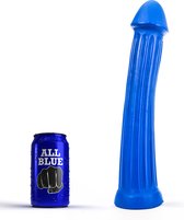 All Blue Dildo 31 x 5,5 cm - blauw
