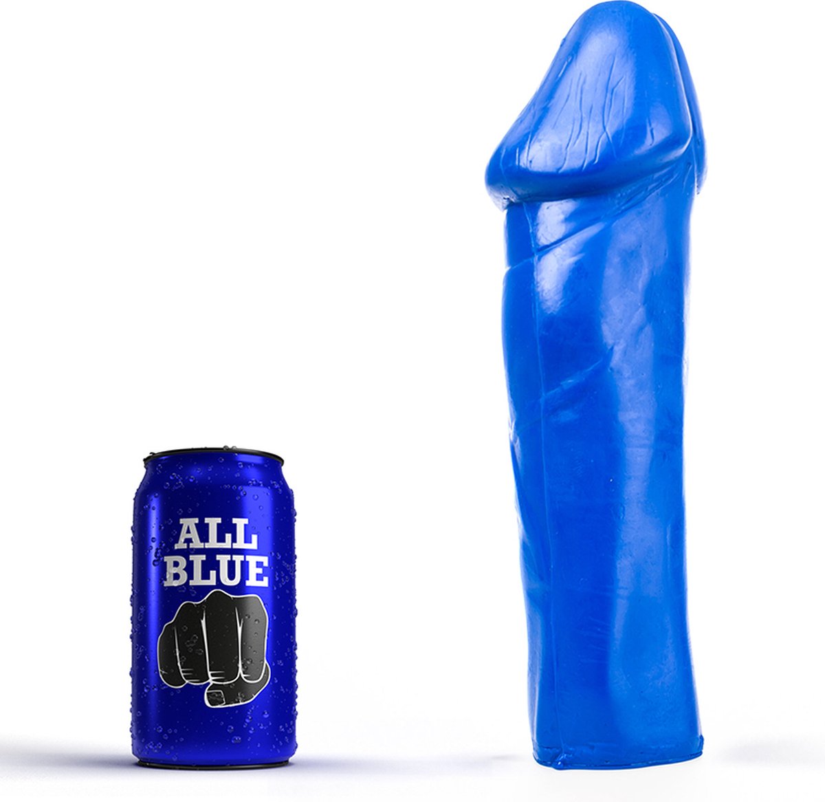 Goedkoopste All Blue Anaal Dildo - 28 x 7,5 cm - blauw