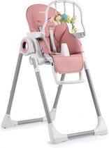 Kinderstoel met speelboog - Babystoel - Verstelbaar - Eetstoel Roze
