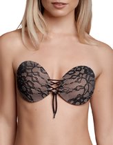 Strapless Plak BH Push Up Met Clipsluiting 