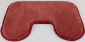 WC / Toilet mat Hotel Chique koraal rood 43x60cm