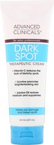 Advanced Clinicals - Jojoba-olie - Dark Spot Therapeutic Cream - Vitamine C - Geschikt voor salonprofessionals -237 ml