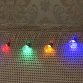Kerstverlichting buiten & binnen - Christmas Fairy lights colored - LED-  Gekleurd licht - Kerstlichtjes - Kerst figuren - Kerstlichtjes -  Kerstlampjes - Kerstdecoratie raam - ker