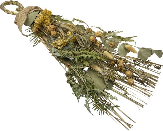 elegant Enten Vervolgen Landelijke kerst decoratie hanger - Droog bloemen | 55 cm | Sfeervolle kerst...  | bol.com