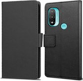 Cazy Motorola Moto E40 hoesje - Book Wallet Case - Zwart