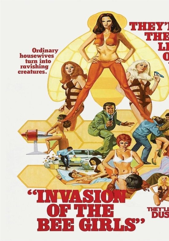 Foto: Invasion of the bee girls dvd import geen nl ondertiteling 