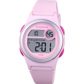 Xonix BAQ-002 - Horloge - Kinderen - Digitaal - Siliconen - Waterdicht - Roze