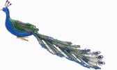 Kurt S. Adler Pauw met veren ornament 32cm