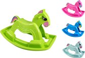 BestCare Baby Schommelpaard | Vanaf 2 Jaar | Schommelspeelgoed | Groen | 2 handvatten en stevig zadel | Cadeau voor Verjaardag, Kerstmis of Sinterklaas | EU-Product | Robuuste constructie