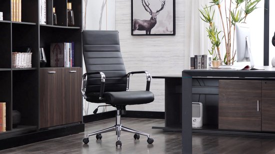 CLP Columbus Bureaustoel - Ergonomisch - Voor volwassenen - Stof - creme