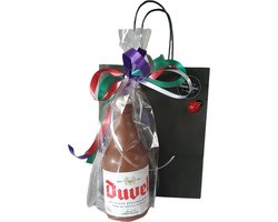 Duvel-flesje in melk chocolade - 130 gram - 17 cm | bol.com
