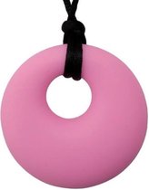 Bijtketting- Kauwketting- Rond- Round- Roze