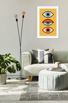 Canvas Experts schilderij opgepsannen op 38mm frame met Exclusief modern Italiaans desgin desgin model Bari maat 50x70CM Wanddecoratie | Poster | Wall art | canvas doek |muur decor