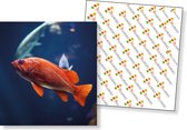 Geheugenspel Vissen - Kaartspel 70 kaarten - gedrukt op karton - educatief spel - geheugenspel
