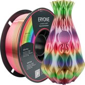 Eryone metal Silk Regenboog PLA 1Kg 1,75mm - Voor 3D-printer & 3D-pen - Filament Rainbow