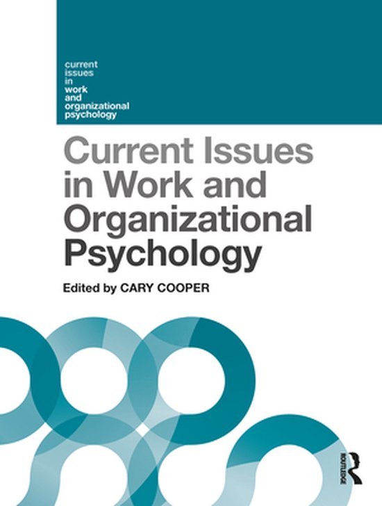 Current Issues in Work and Organizational Psychology - Curre ... - cover