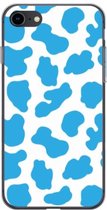 ShieldCase Holy Cow geschikt voor Apple iPhone 8  / geschikt voor Apple iPhone 7 / SE hoesje - blauw/wit