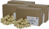 Houtwol Aanmaakkrullen voordeel verpakking ca. 520 stuks - 4 dozen