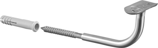 Outdoor trapleuning veranda handrail, overgangsleuning voor betonnen